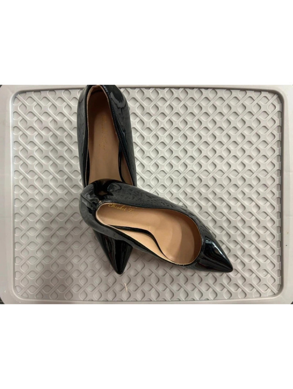 Elisabet Tang Pointy Heels Blk 8.5